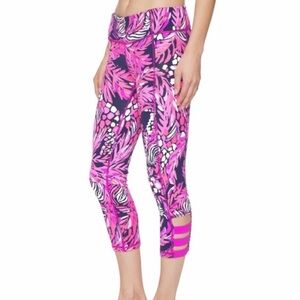 Lilly Pulitzer Leggings Small A Jungle in Here EUC